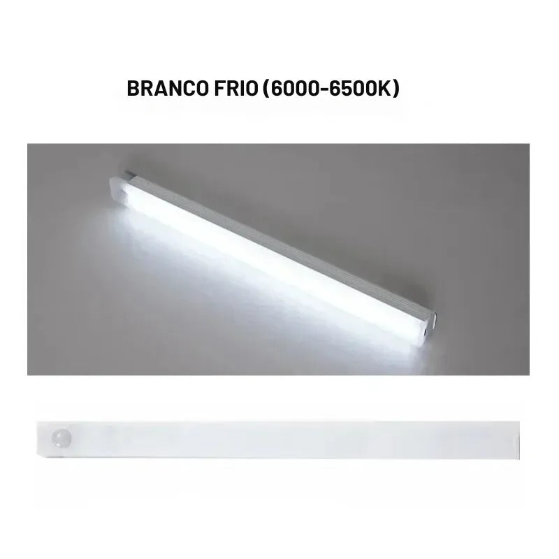 Luminária LED Recarregável com Sensor de Movimento - Brolar