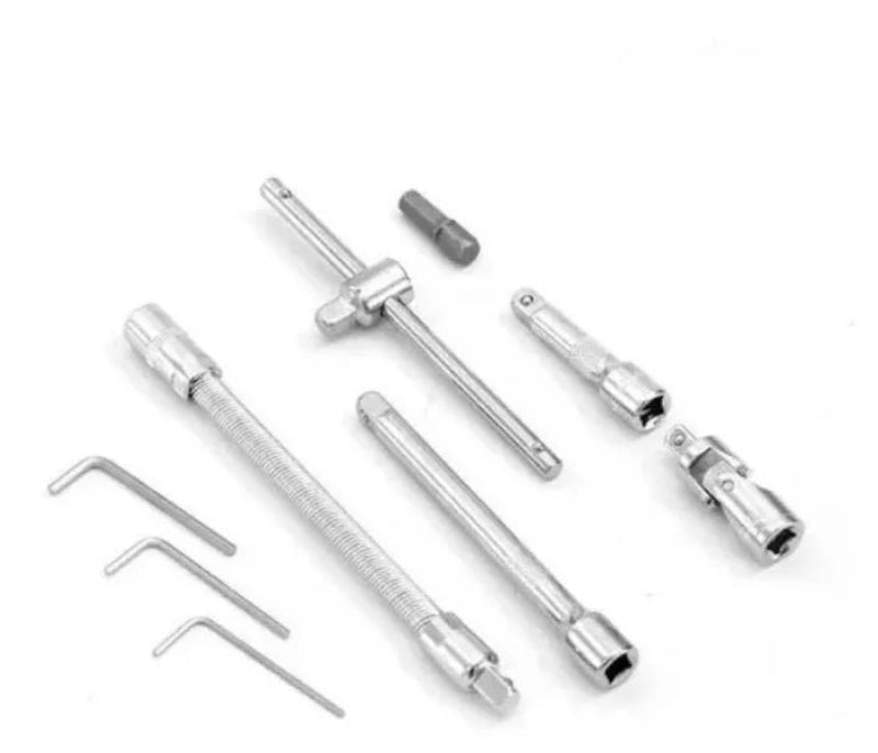 Kit de Soquetes com Catraca 46 peças - Brolar