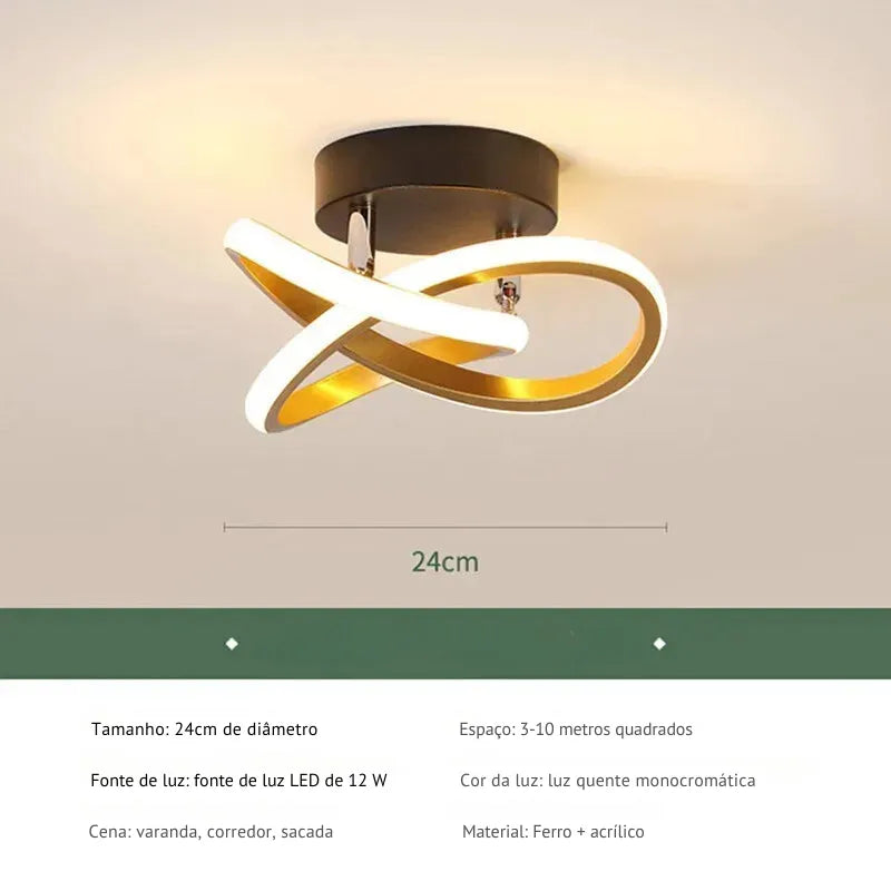 Luminária de Teto LED - Brolar