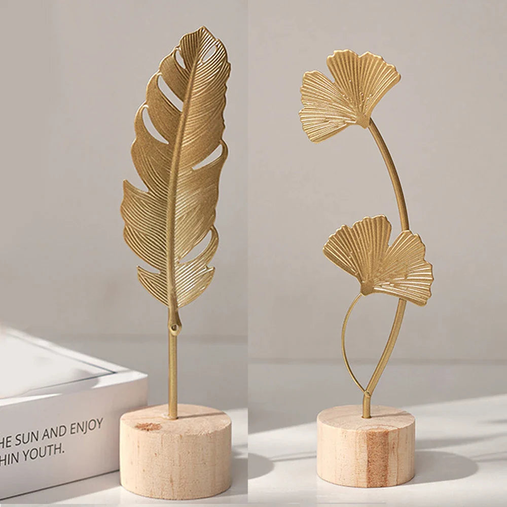 Escultura-Decorativa-Folha-Vitts