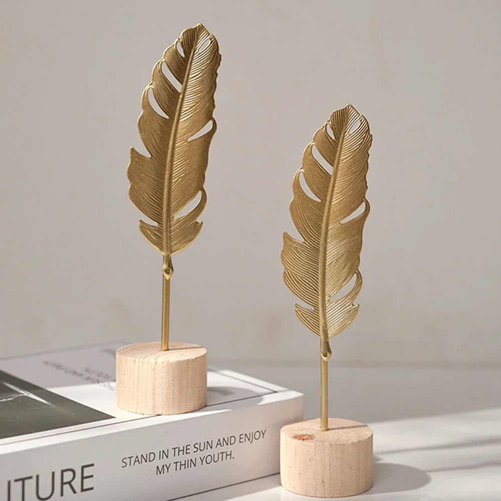 Escultura-Decorativa-Folha-Vitts