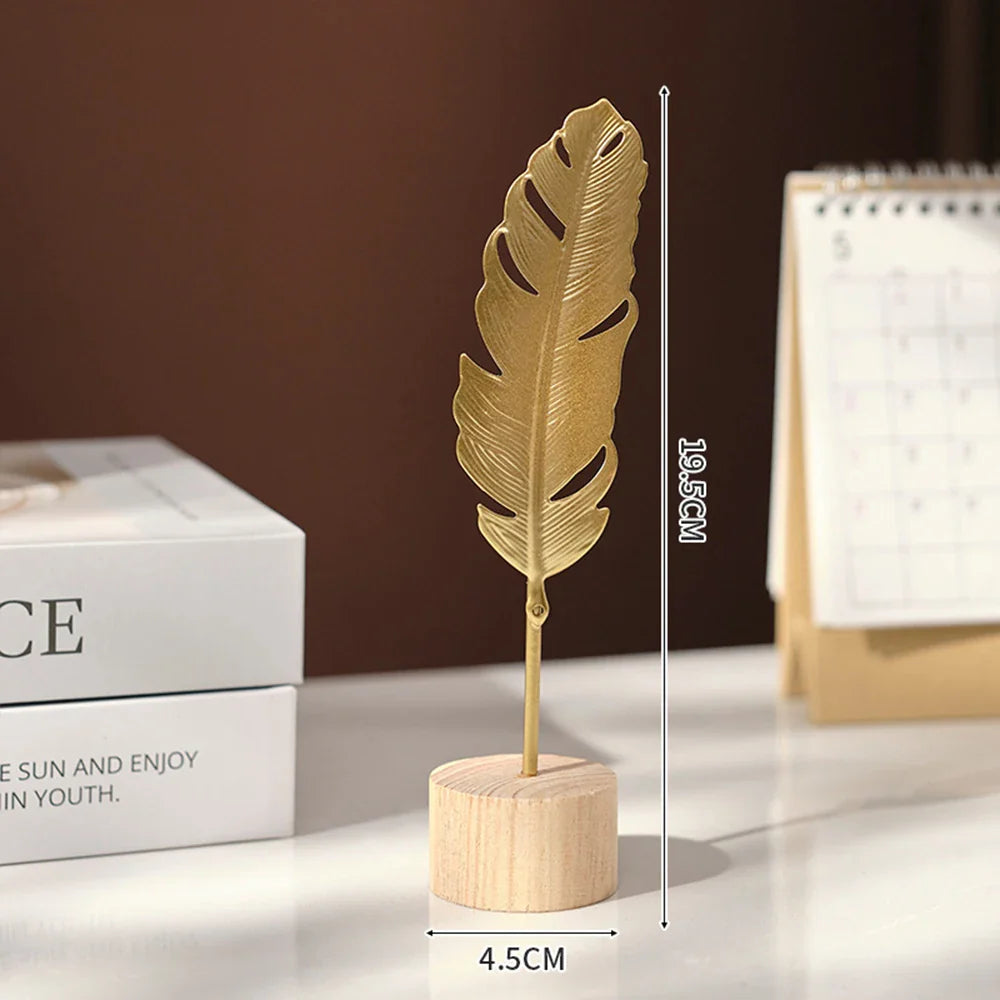 Escultura-Decorativa-Folha-Vitts