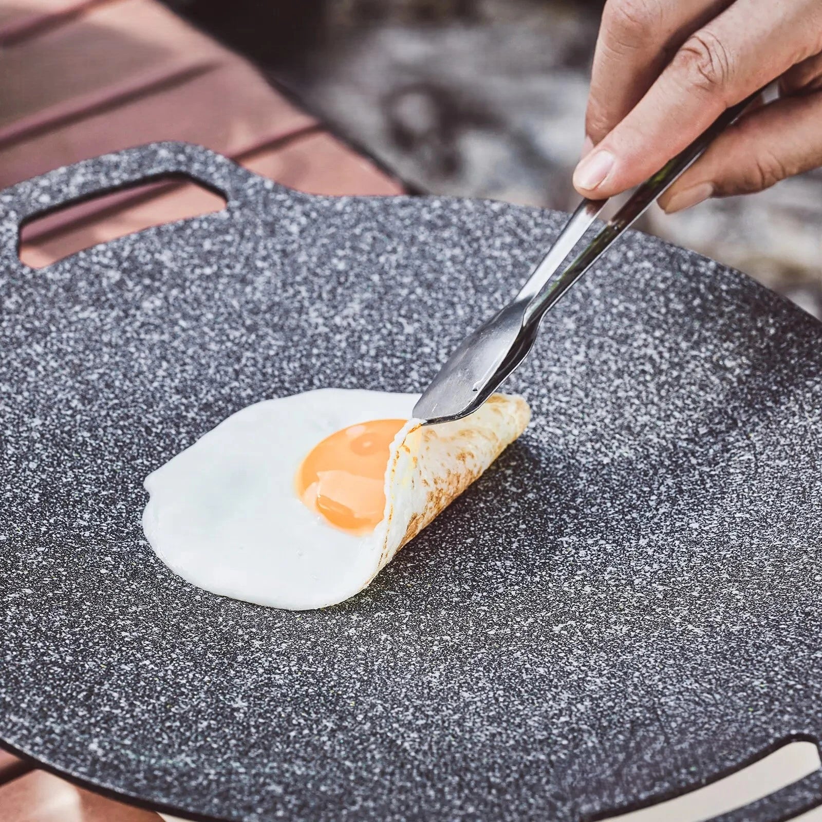 Frigideira Antiaderente Estilo Churrasco Coreano - Brolar